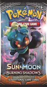 Pokémon Sun & Moon Burning Shadows Booster- Single Pack   Limit of 6