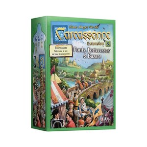 Carcassonne - EXT #8 Bazars, Ponts and Forteresses
