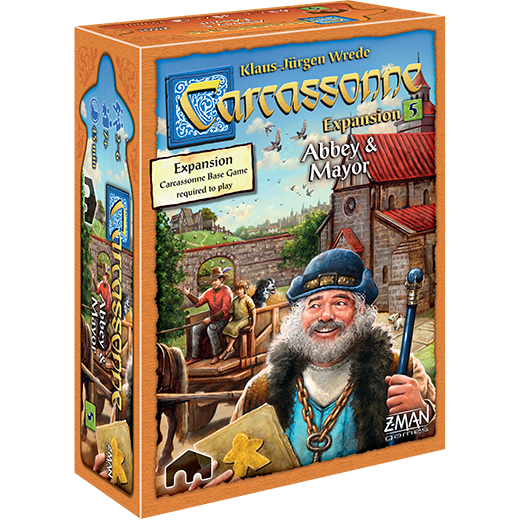 Carcassonne: EXP #5 - Abbey & Mayor