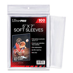 Card Sleeves 5 x 7