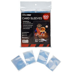 Card Sleeves Store Safe 500ct LIMIT 12