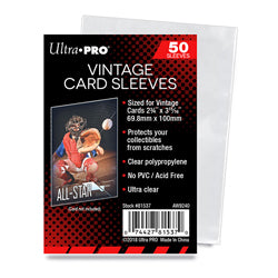 Card Sleeves Vintage