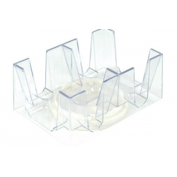 Card Tray-6 Deck Revolving-Plastic