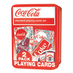 Coca Cola 2PK Playing Cards Tin
