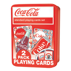 Coca Cola 2PK Playing Cards Tin