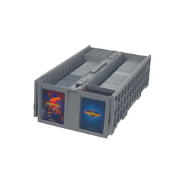 1600ct Collectible Plastic Card Bin Gray - LIMIT 1