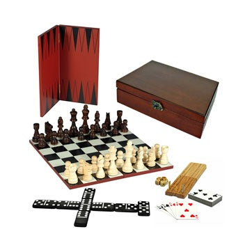 Combo Set 7 in 1 Wood Box 11.75"