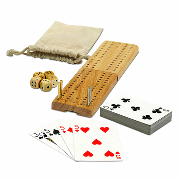 Cribbage & More 12-in-1 W/Dice & Cards