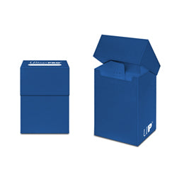 Deck Box Solid Blue 80+