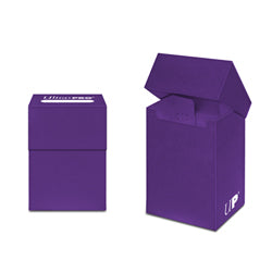 Deck Box Solid Purple 80+