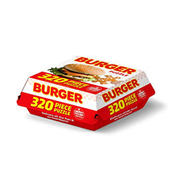 Fast Food Series Puzzle Burger