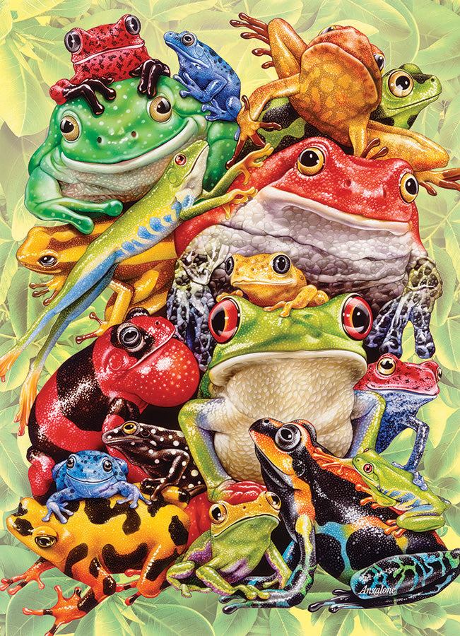 Frog Pile (Family) -350pc Puzzle