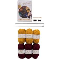 Harry Potter Knitting Kit House Bag Gryffindor