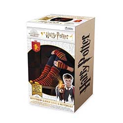 Harry Potter Knitting Kit Mittens & Socks Gryfindor