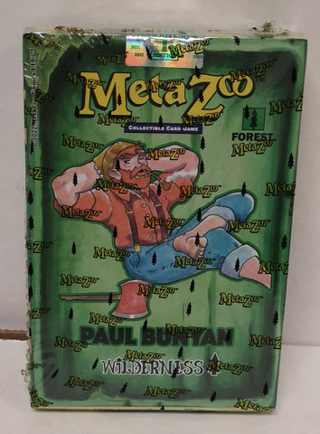 Metazoo Wilderness 1st Edition Theme Deck-Paul Bunyan