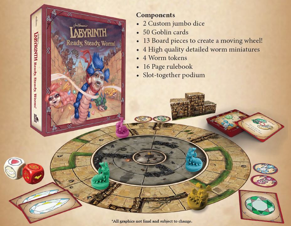 Jim Henson's Labyrinth Ready, Steady, Worm!