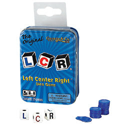 L-C-R Dice Game (Blue Tin )