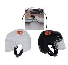 Mini Hockey Helmets Flames