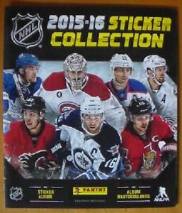 NHL 2015-16 Sticker Collection