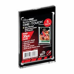 One- Touch 3x5 UV 035pt Black Boarder 5 Pack