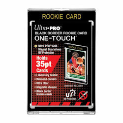 One-Touch 3x5 UV 35pt Rookie Black Border