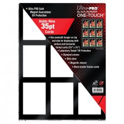 One-Touch 3x5 9 Card UV Black Bordered 35pt