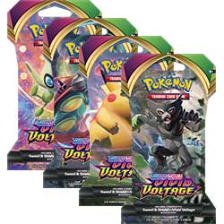 Pokemon SWSH 4 Vivid Voltage Sleeved Booster