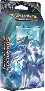 Pokemon Sun & Moon Burning Shadows- Theme Deck Luminous Frost -Ninetales