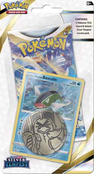 Pokémon SWSH12 Silver Tempest Checklane Blister- Basculin