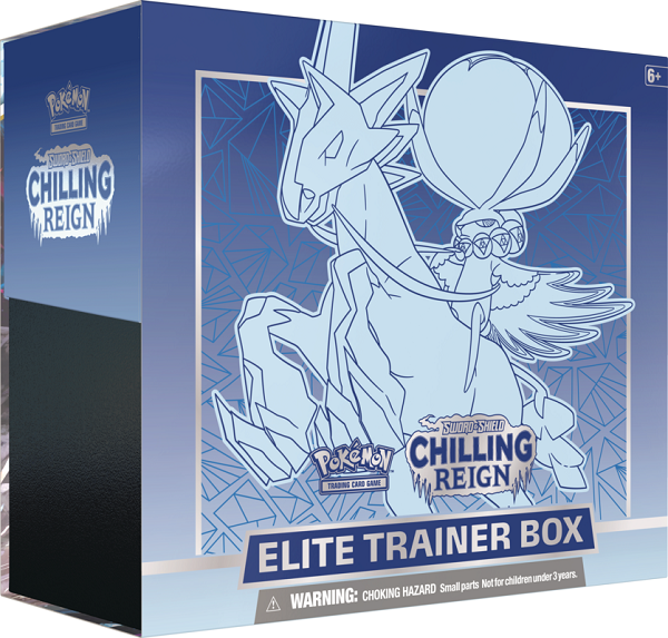 Pokemon SWSH6 Chilling Reign Elite Trainer Box Blue