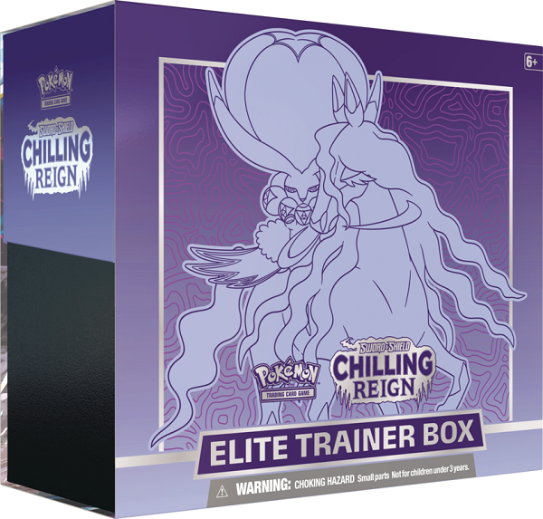 Pokemon SWSH6 Chilling Reign Elite Trainer Box purple