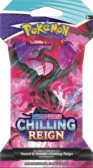 Pokemon SWSH6 Chilling Reign Sleeved Booster
