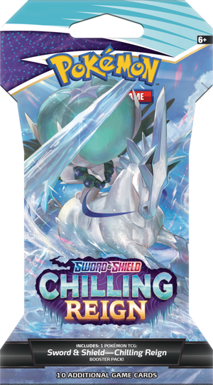 Pokemon SWSH6 Chilling Reign Sleeved Booster   Limit of 8