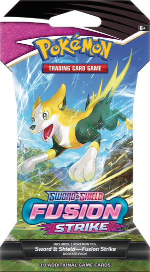 Pokemon SWSH8 Fusion Strike Sleeved Booster   Limit of 6