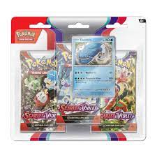 Pokemon Scarlet & Violet  Base Set 3pk Blister Dondozo LIM 2