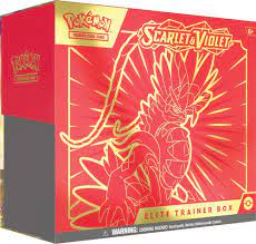 Pokémon Scarlet & Violet 1 Elite Trainer Box-Koraidon "Scarlet"