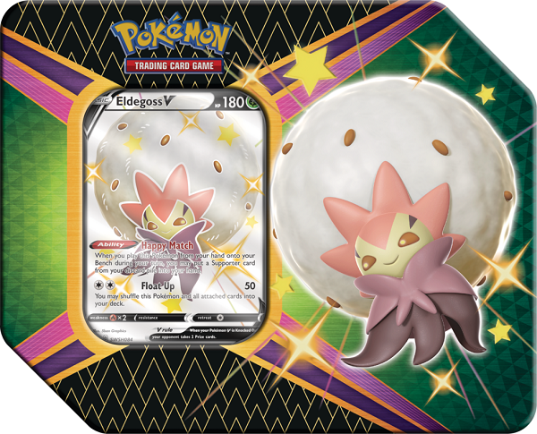 Pokemon Shining Fates Tin-Eldegoss - LIM 1