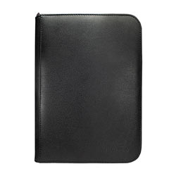Pro Binder 4 Pocket Vivid Zippered Black