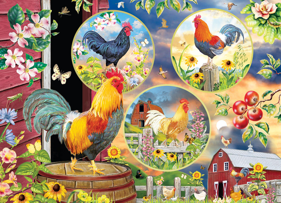 Rooster Magic 1000pc Puzzle