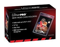 Ultra Pro Semi-Rigid Card Holders