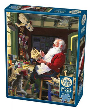 Santa's Workbench-500pc Puzzle