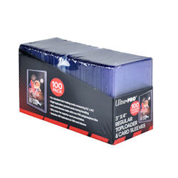 Toploads 3x4 Regular With Sleeves 100ct - LIMIT 2