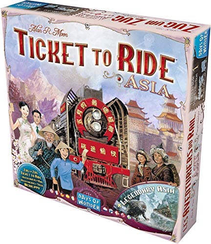 Ticket to Ride - Map # 1 - Asia