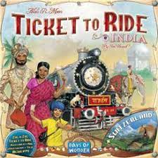 Ticket to Ride: Map #2 India/Switzerland