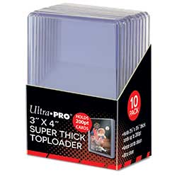 Toploads 3x4 200pt Thick - LIMIT 4