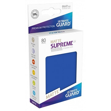 UG Sleeves Supreme UX Matte Blue 80ct