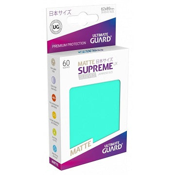 UG Sleeves Supreme UX Small Matte  Turquoise 60ct