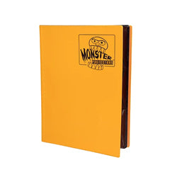 9 Pocket Monster Binder Matte Sunflower Orange