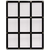 UP Screwdown Black Frame 9 Cards