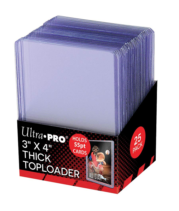 UP Topload 3x4 55pt Thick 25ct - LIMIT 2